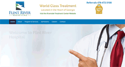 Desktop Screenshot of flintriverhospital.com