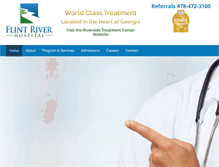 Tablet Screenshot of flintriverhospital.com